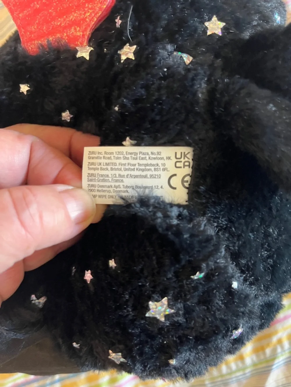 Zuru Black‎ & Pink Rainbocorn Monstercorn Surprise Raven Plush